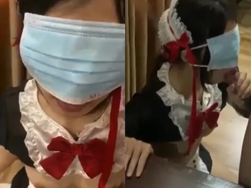 Em ghệ việt dâm cosplay nô lệ liếm mút con củ khoải điêu luyện